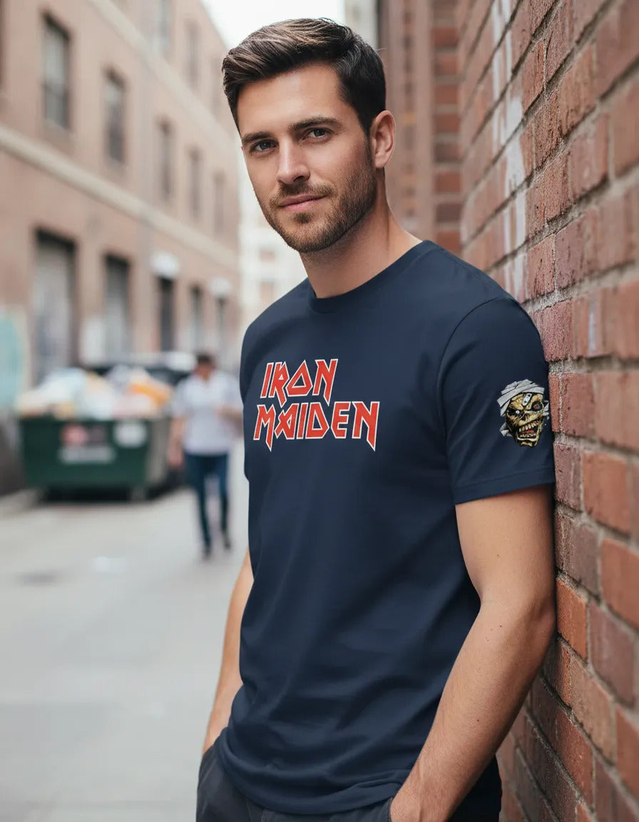 Playera Iron Maiden Música Rock Heavy Metal