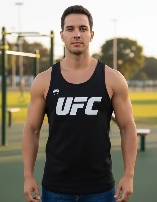 Playera Sin Mangas Ufc Mma Box Muay Thai Kick Boxing Bjj Gym