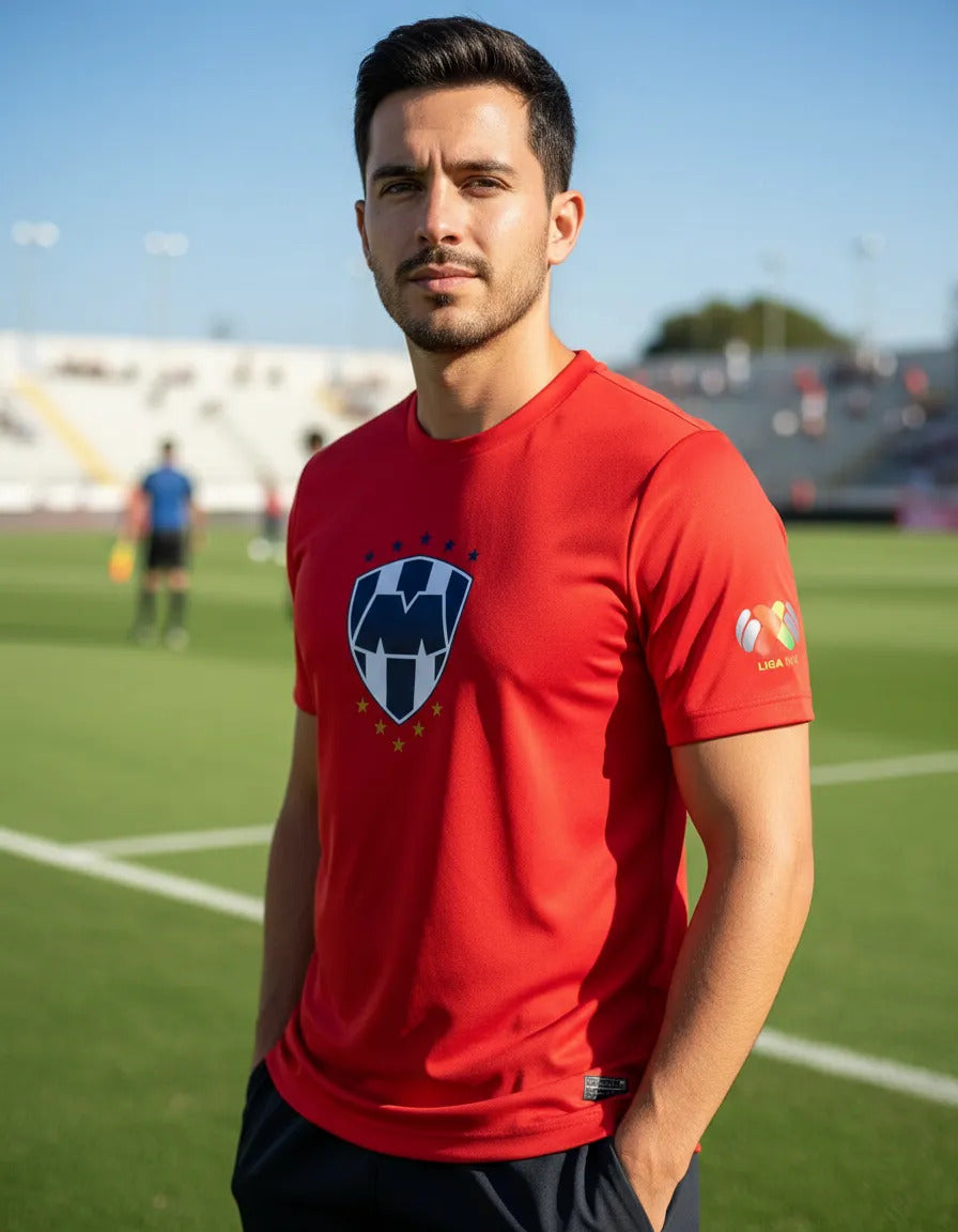 Playera Monterrey Fútbol Club Liga Mx México Soccer Deportes