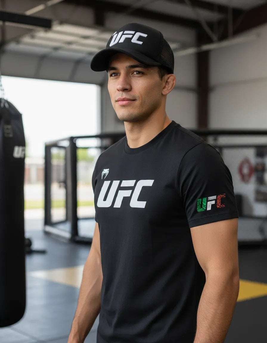 Ufc Playera Y Gorra Ufc Mma Box Muay Thai Kick Boxing Bjj