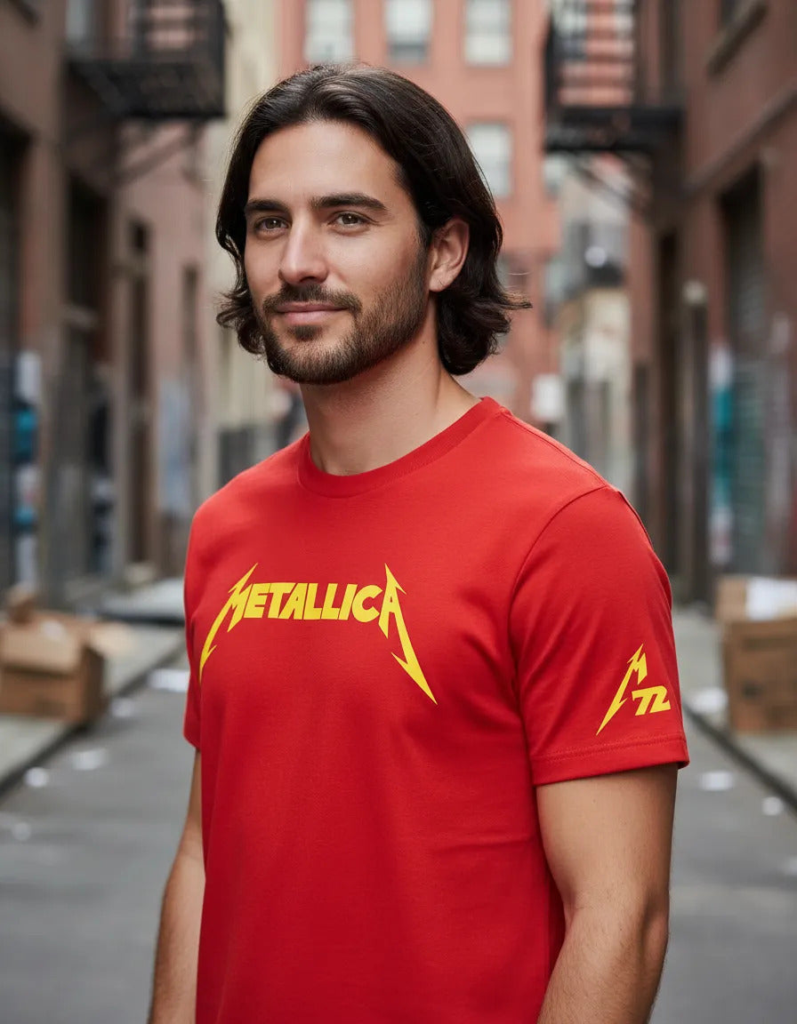 Playera Metallica Música Rock Heavy Metal