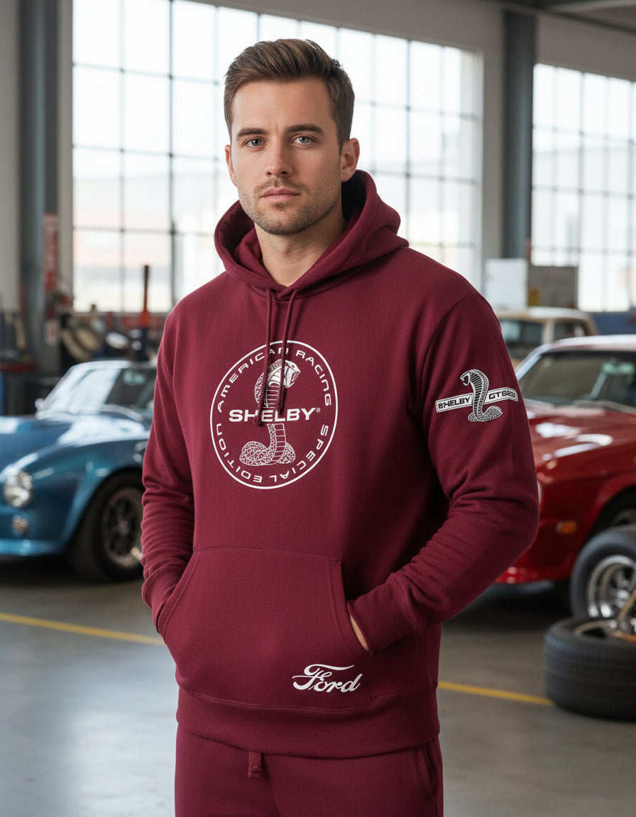 Sudadera Shelby Cobra Ford Mustang Coche Vehículo Auto