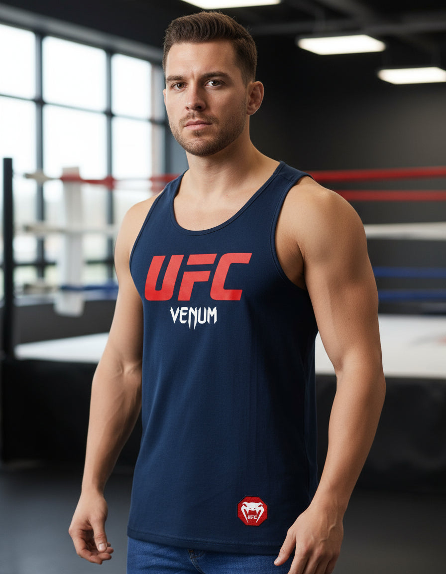 Playera Sin Mangas Ufc Venum Mma Algodón