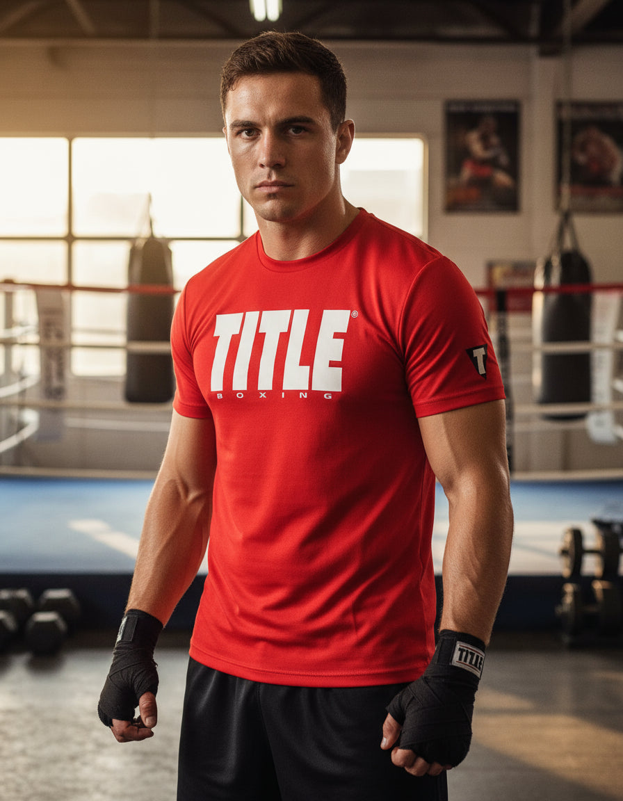 Playera Deportiva Title Boxing Box Ufc Mma Muay Thai Dry Fit