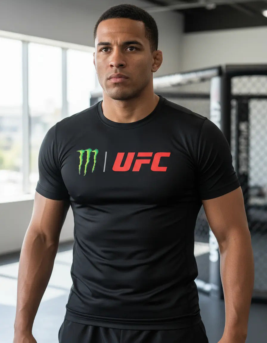 Playera Deportiva Monster X Ufc Mma Box Muay Thai Kb Bjj