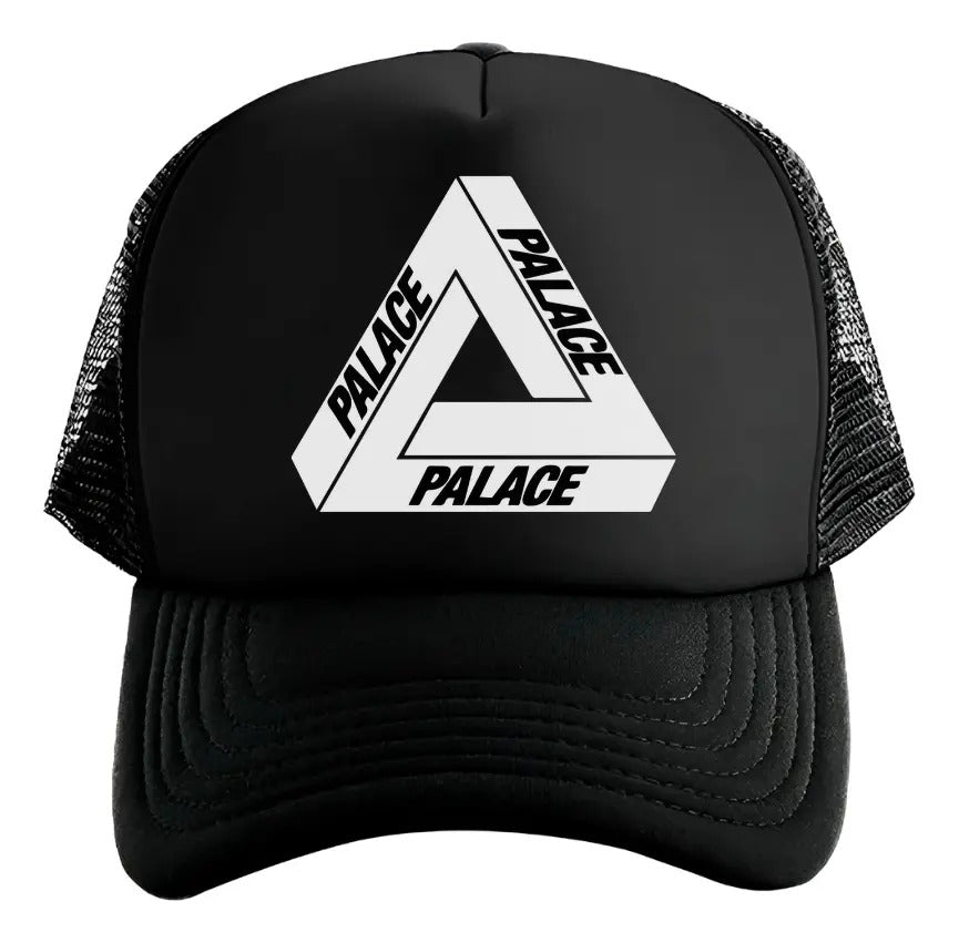 Gorra Palace Moda Moderno Elegante Aesthetic Actualidad Negro Ajustable Palace