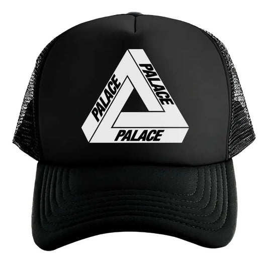 Gorra Palace Moda Moderno Elegante Aesthetic Actualidad Negro Ajustable Palace