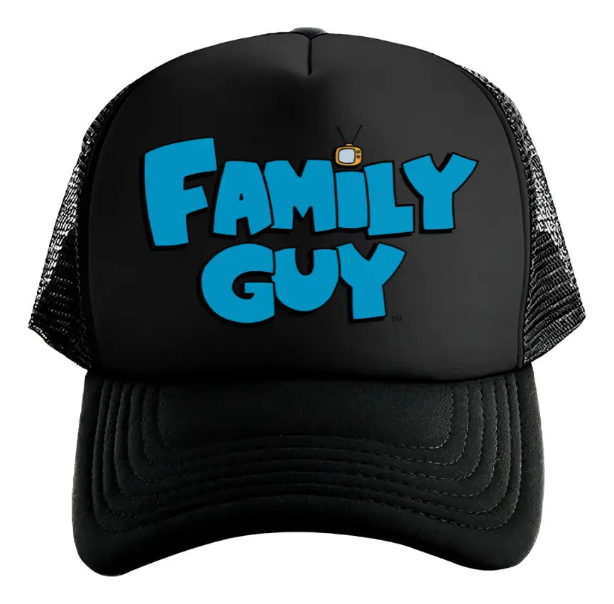 Gorra Trucker Family Guy Negro Ajustable Fg