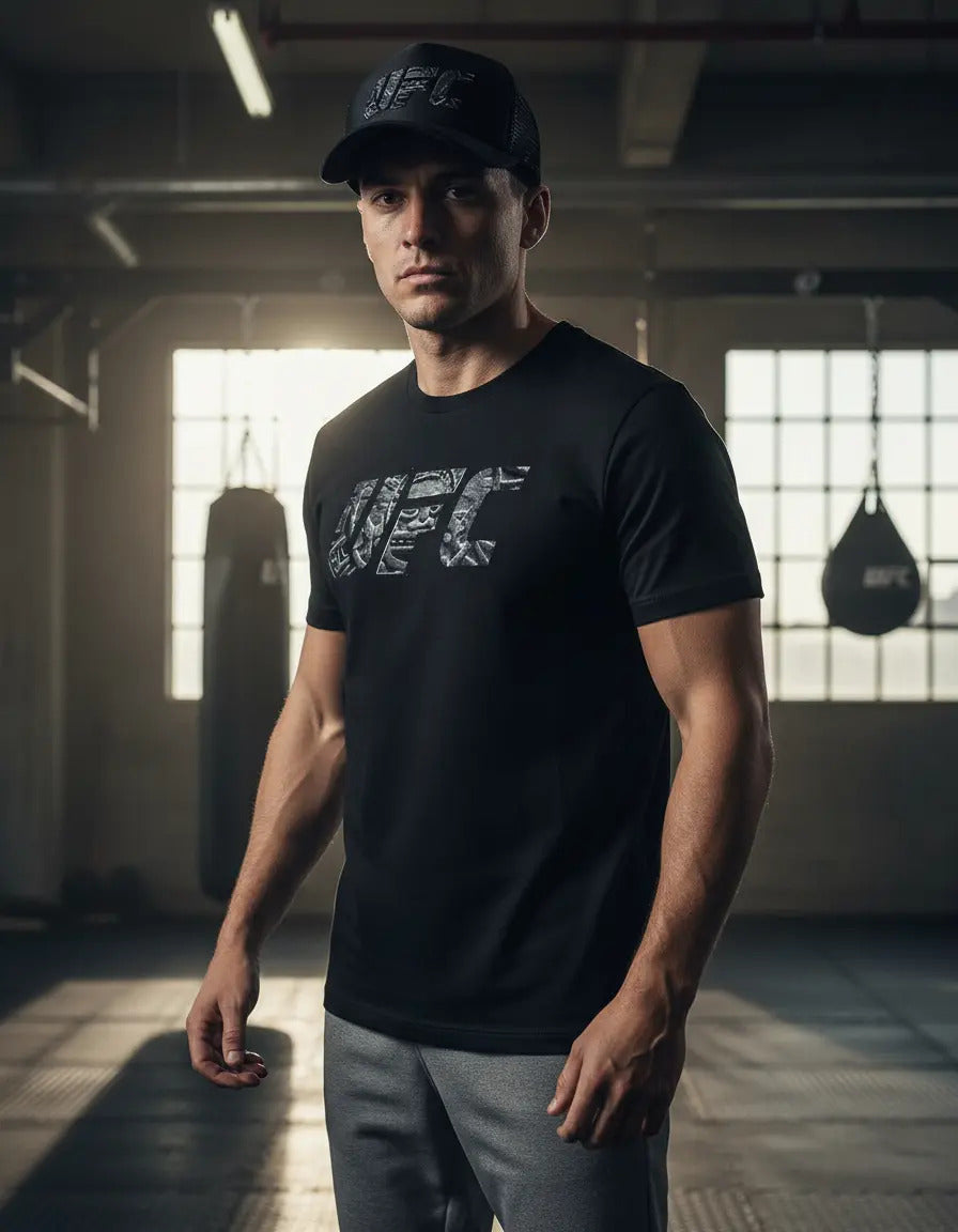 Ufc Playera Y Gorra Unisex Ufc Mma Box Muay Thai Kick Boxing