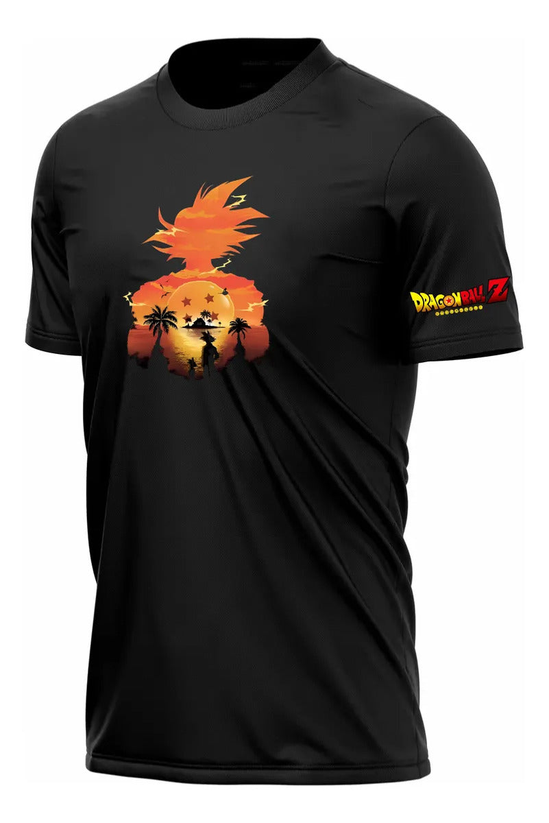 Playera Gokú Dragón Ball Z Anime Vegeta Gohan Trunks Dbz Dbs