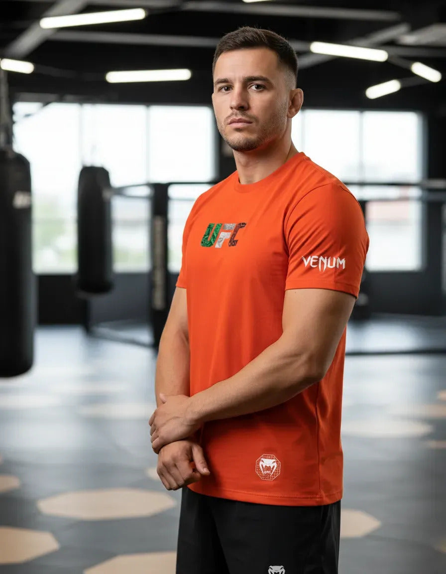 Playera Y Gorra Ufc Venum Octa Mma Box Muay Thai Kick Bjj Kb