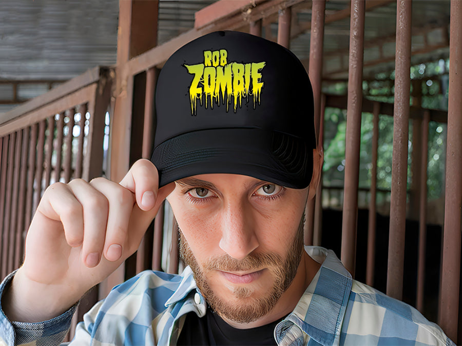 Gorra Rob Zombie Música Rock Heavy Metal Negro Ajustable Rz