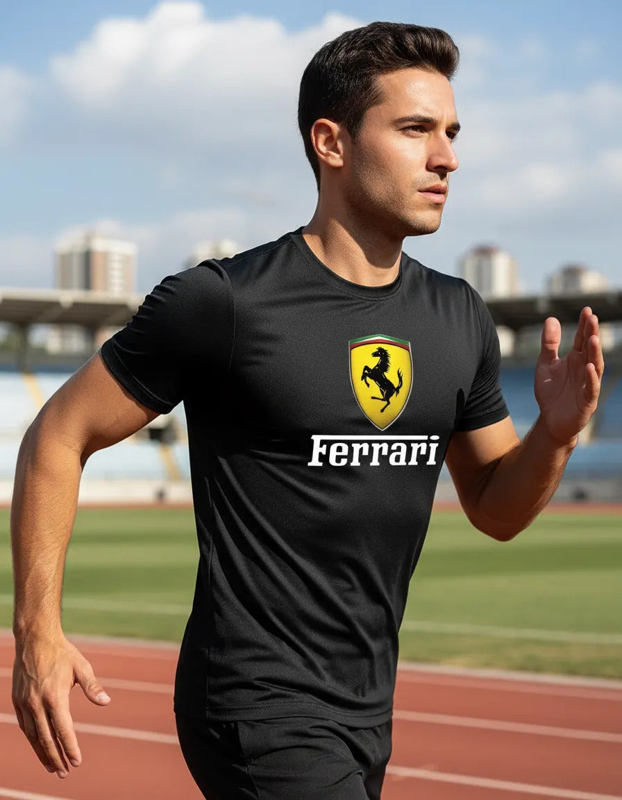 Playera Deportiva Ferrari Coche Vehículo Autos Formula 1 F1