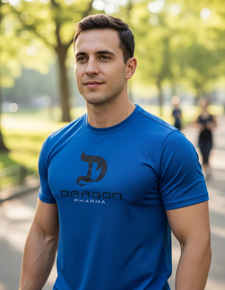 Playera Deportiva Dragon Pharma Gym Fitness Running Deportes