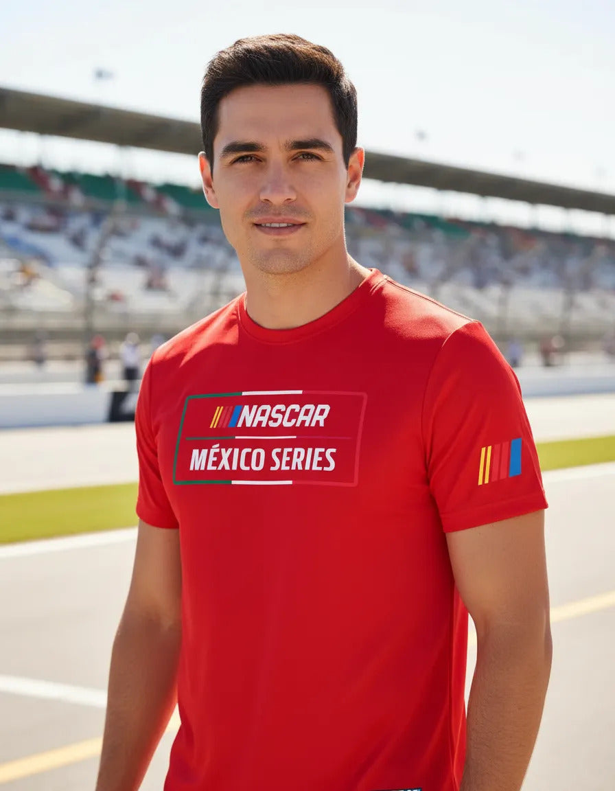 Playera Deportiva Nascar Coche Automovilismo México Autos