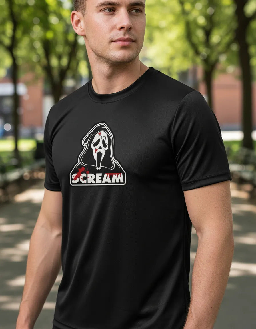 Playera Deportiva Ghostface Scream Terror Cine Slasher