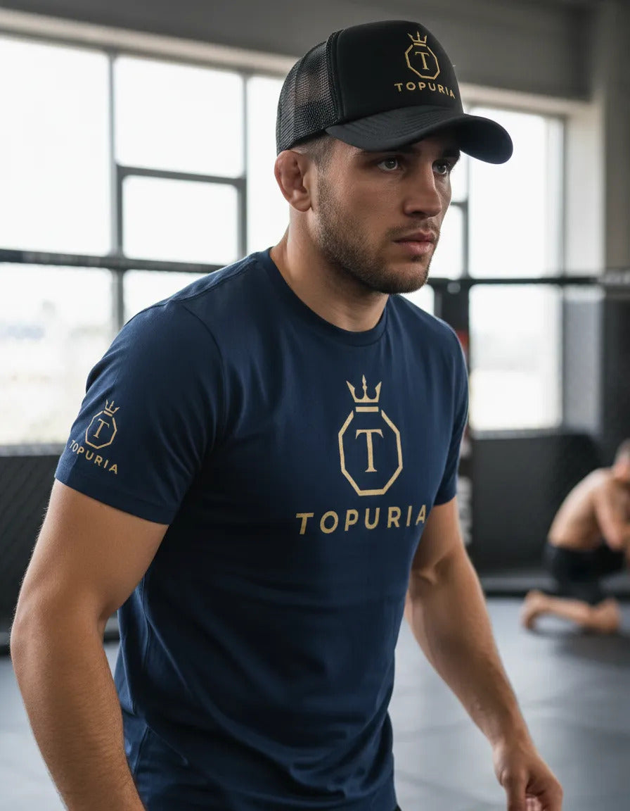 Playera Y Gorra Ilia Topuria Ufc Mma Box Jiu Jitsu Lucha
