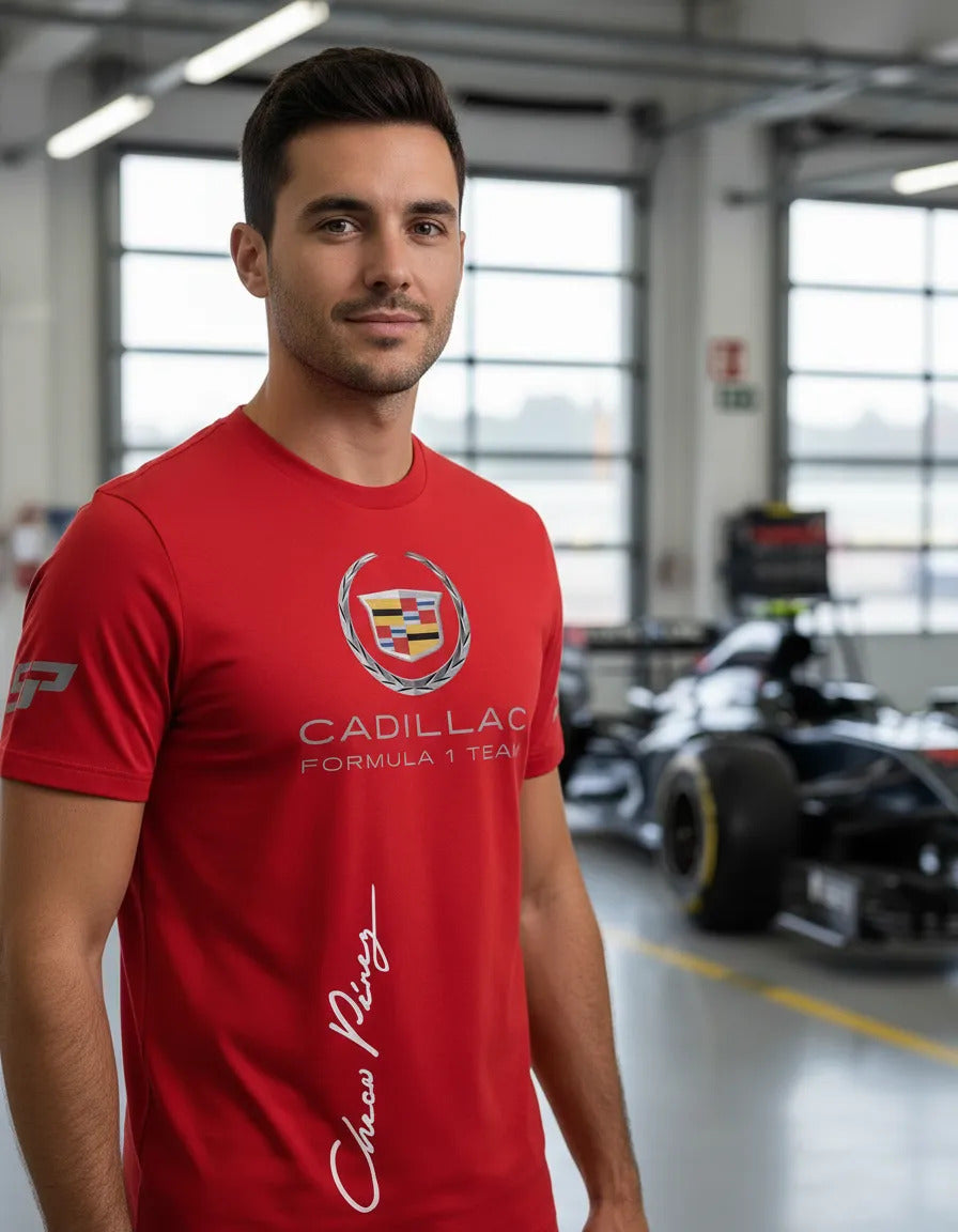 Pack Playera Sudadera Gorra Mochila Cadillac Formula 1 Team