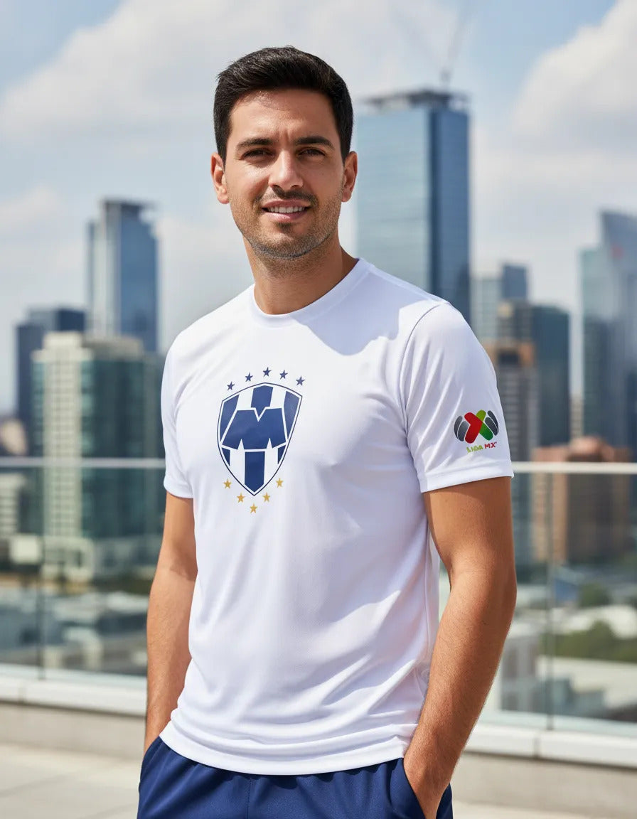 Playera Monterrey Fútbol Club Liga Mx México Soccer Deportes