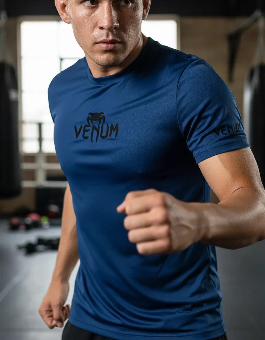 Ufc Playera Deportiva Venum Ufc Mma Box Muay Thai Kb Bjj Tkd