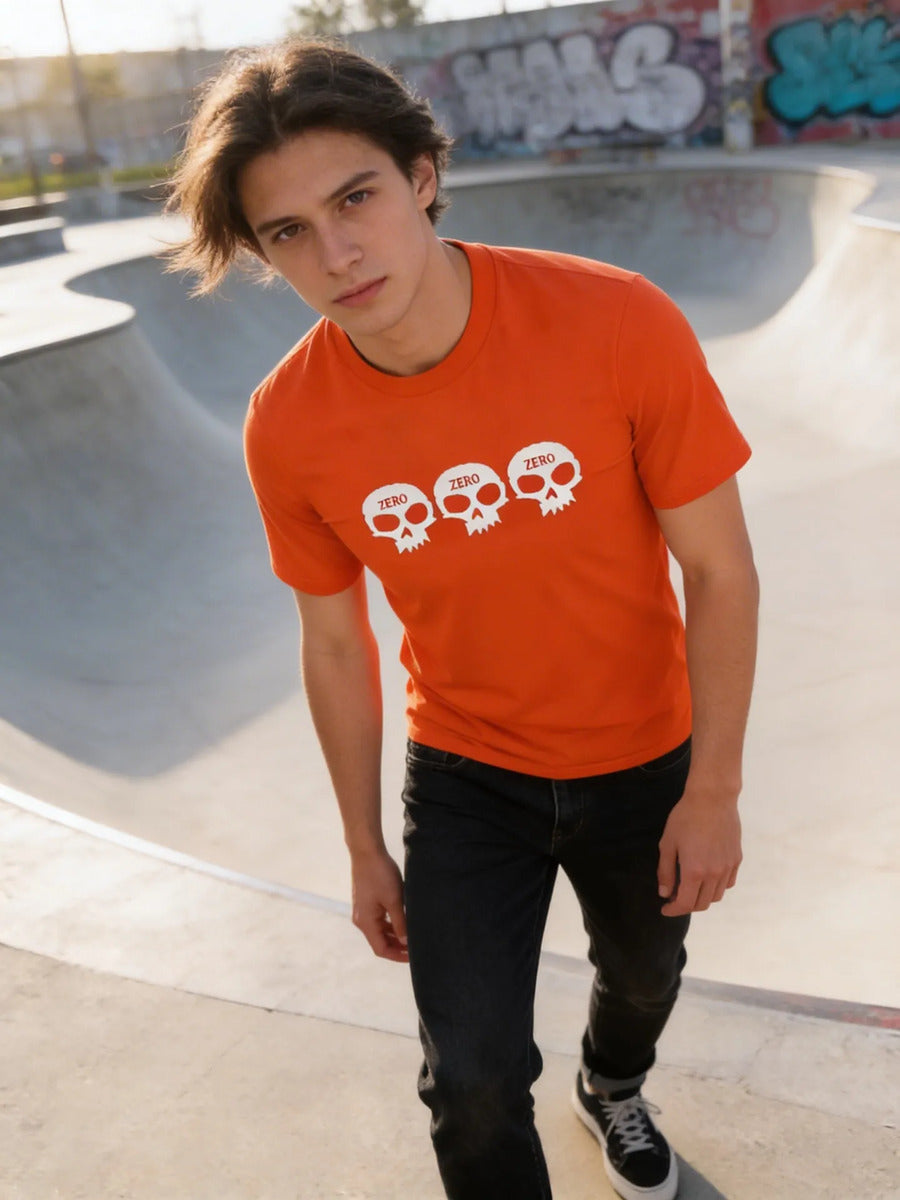 Playera Deportiva Zero Skate Skateboard Moda Urbana