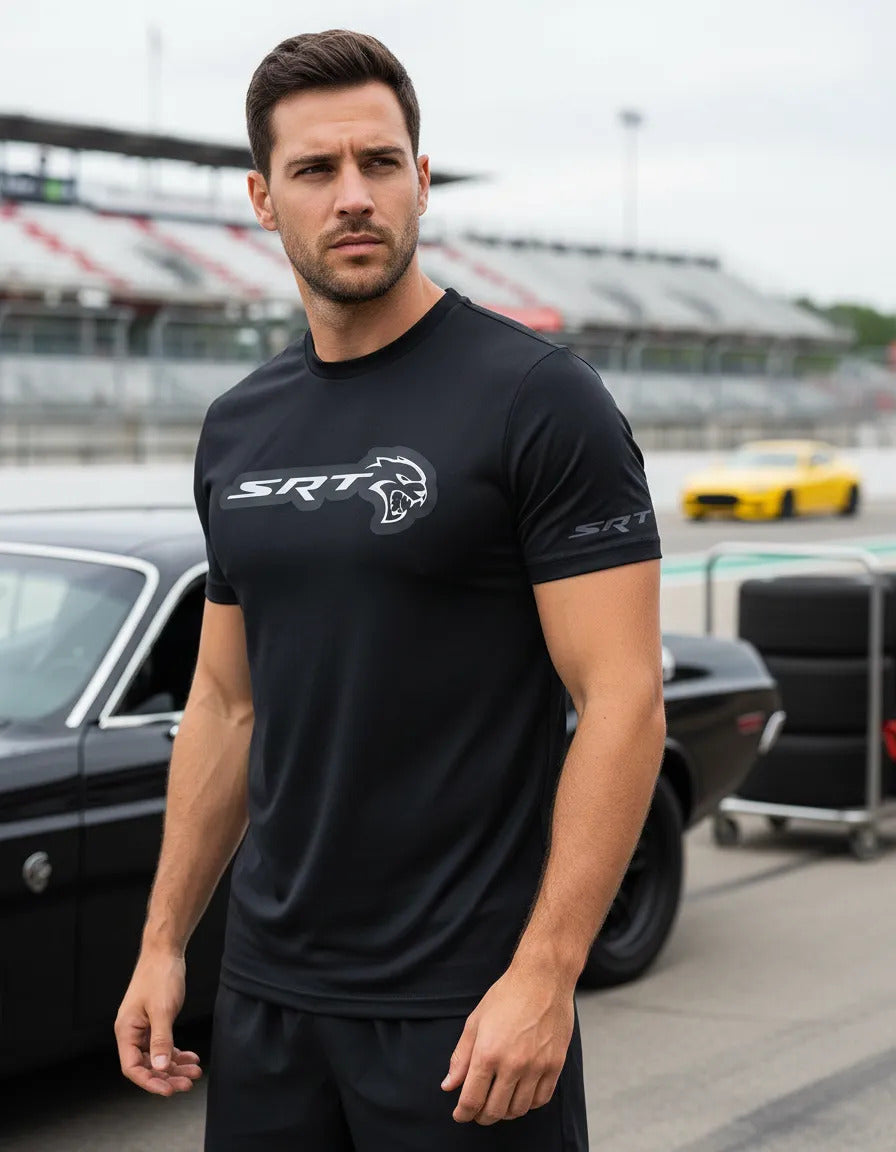 Playera Deportiva Hellcat Srt Challenger Dodge Automovilismo