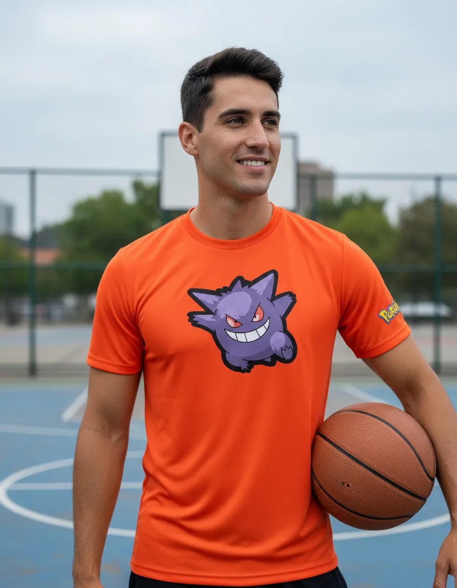 Playera Deportiva Gengar Pokémon Anime