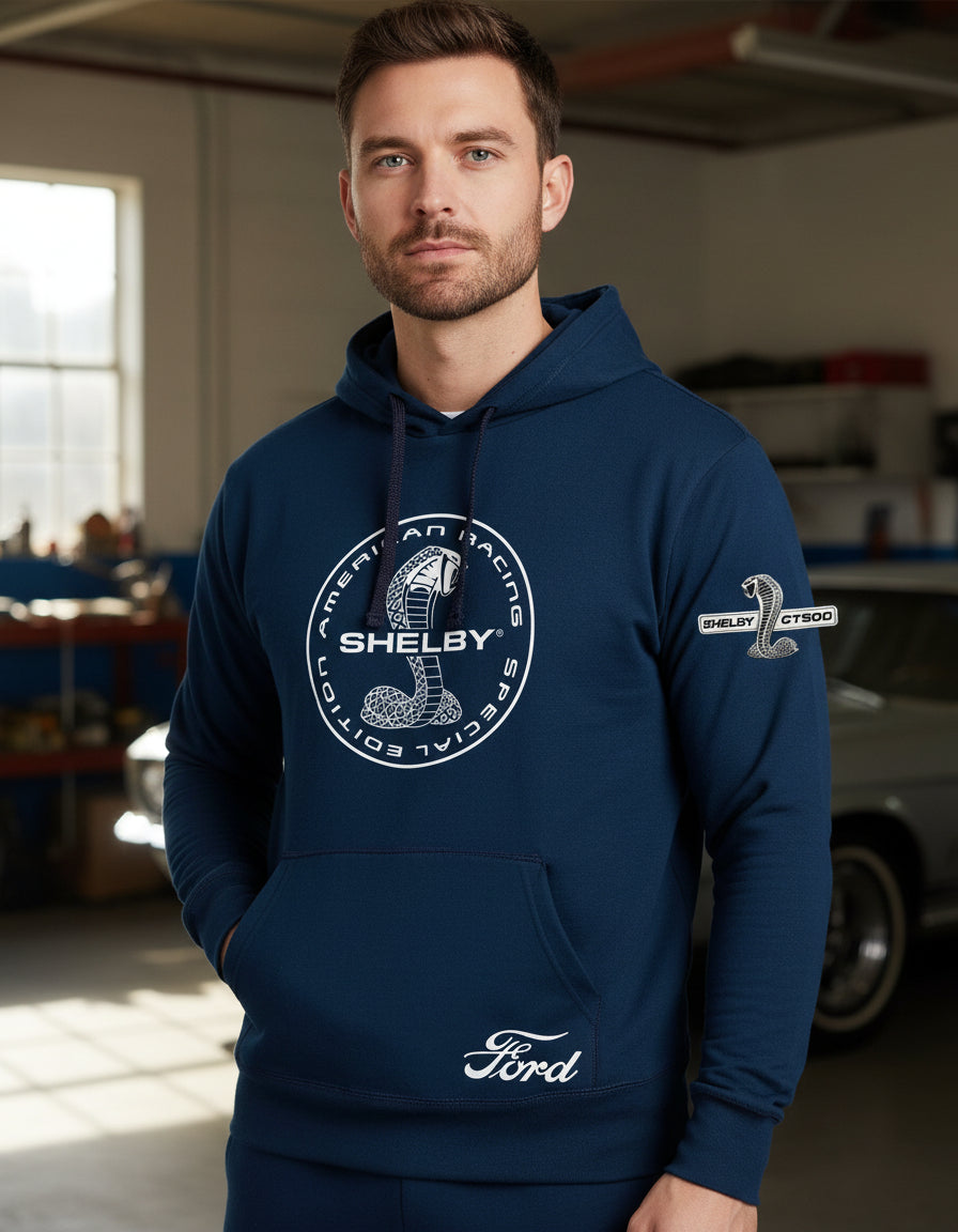 Sudadera Shelby Cobra Ford Mustang Coche Vehículo Auto