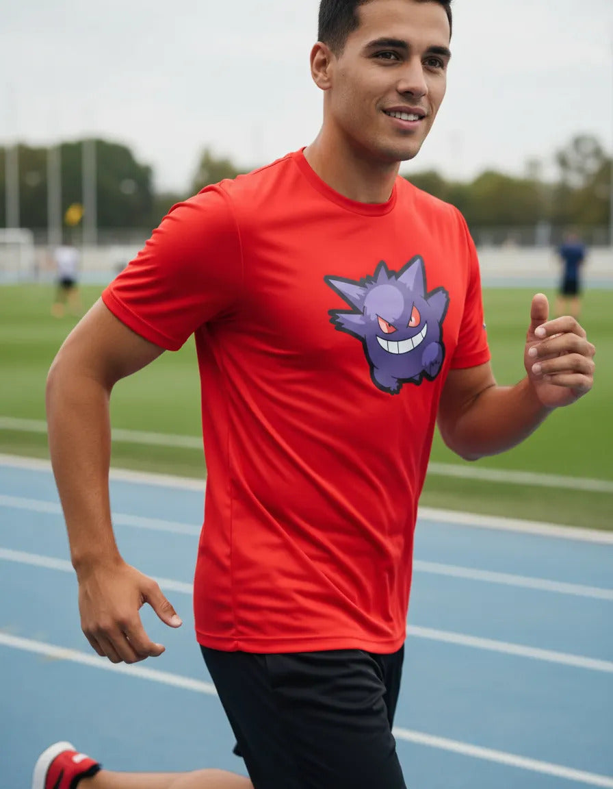 Playera Deportiva Gengar Pokémon Anime