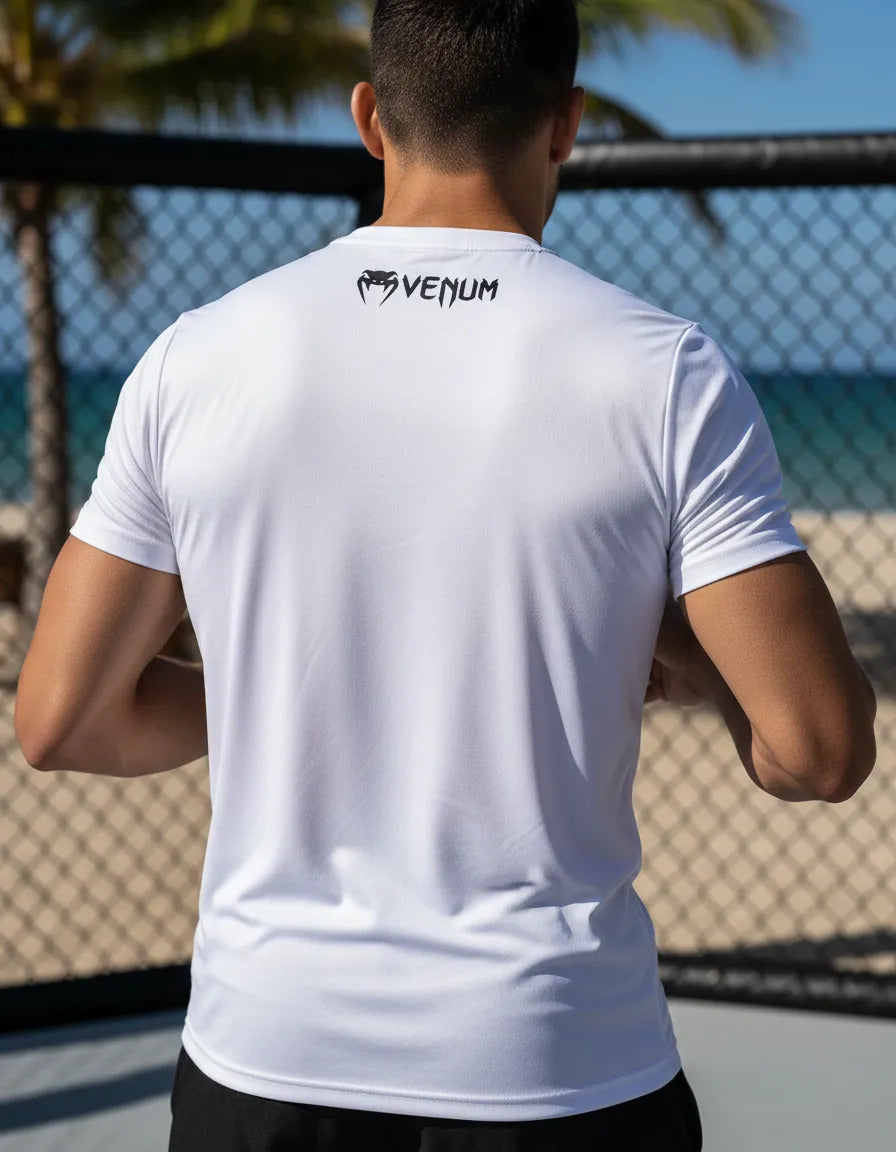 Ufc Playera Deportiva Venum Ufc Mma Box Muay Thai Kb Bjj Tkd
