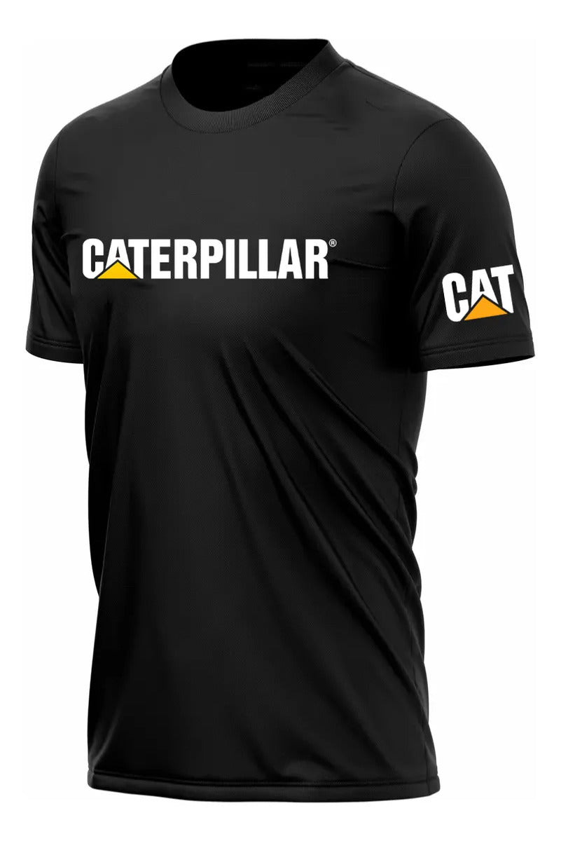 Playera Caterpillar Maquinaria Construcción Minería
