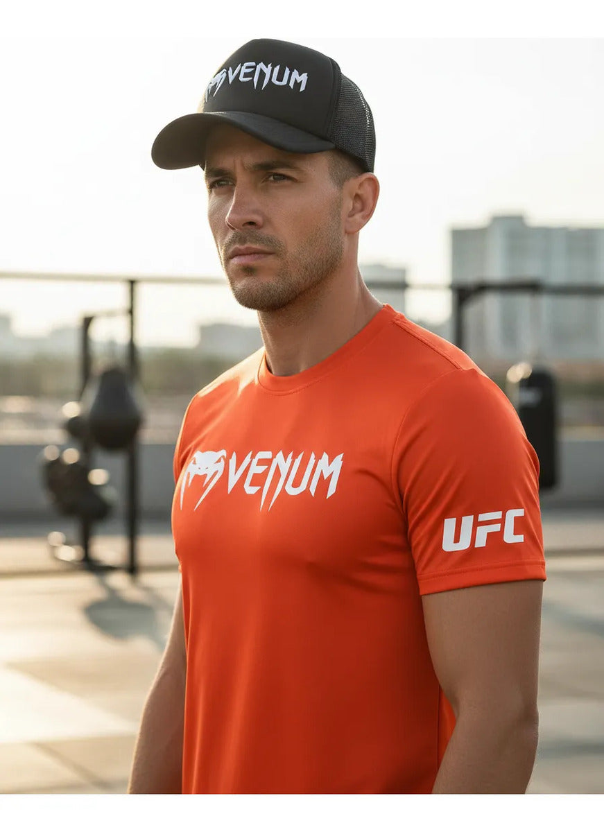 Playera Y Gorra Venum Ufc Classic Mma Box Muay Thai Kb Bjj