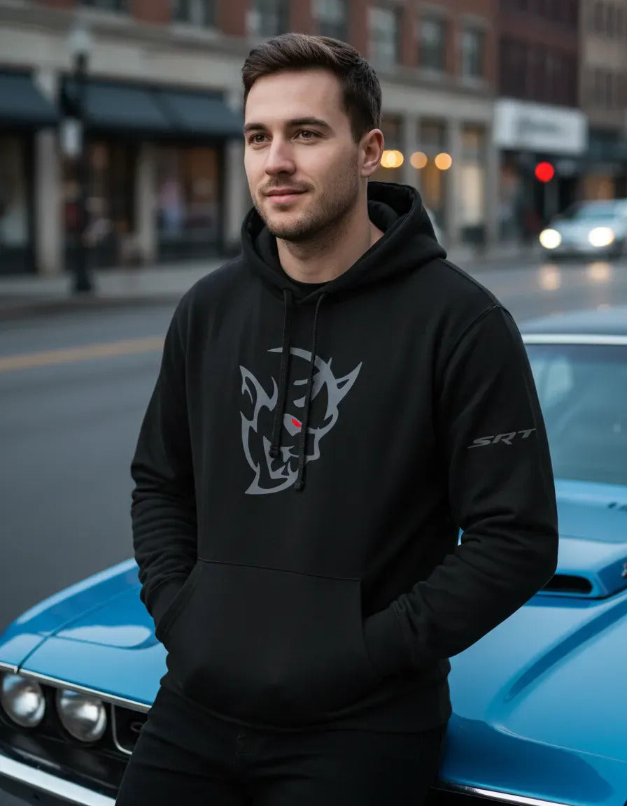Pack Playera Sudadera Gorra Mochila Hellcat Srt Dodge Autos
