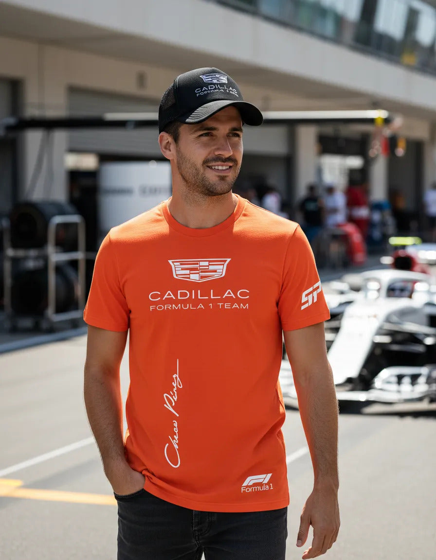 Playera Y Gorra Cadillac Formula 1 Team F1 Automovilismo