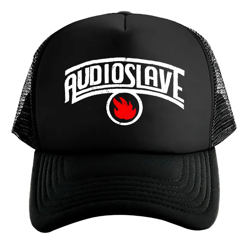 Gorra Audioslave Música Rock Negro Ajustable As