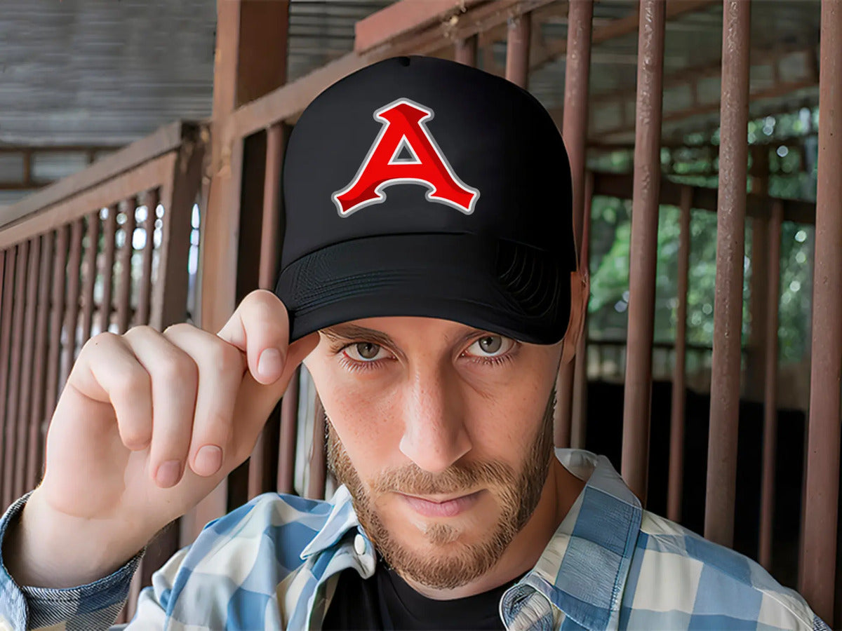 Gorra Trucker Acereros Monclova Béisbol Lmb México Deportes Negro Ajustable Acereros
