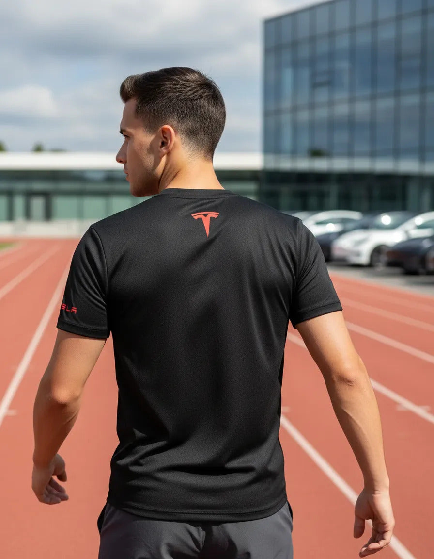 Playera Deportiva Tesla Automovilismo Vehículo Coche Autos