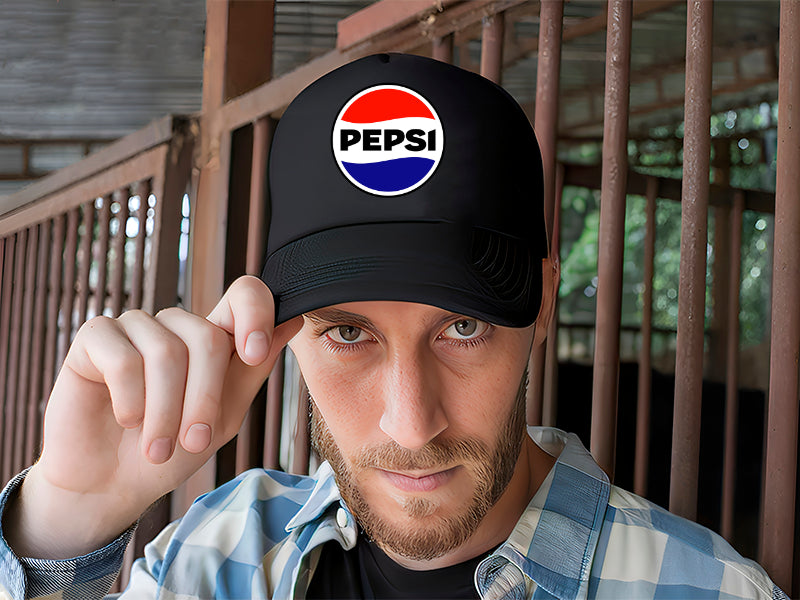Gorra Pepsi Soda Bebida Negro Ajustable Pepsi