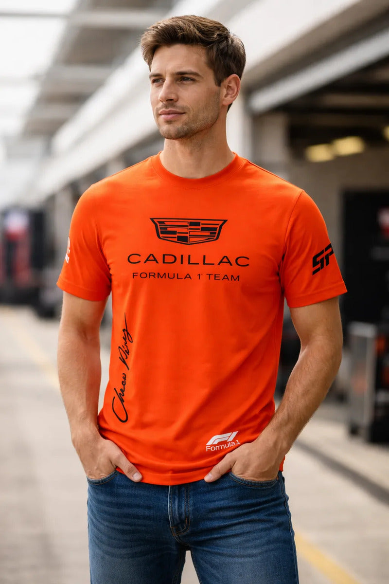 Pack Playera Sudadera Gorra Mochila Cadillac Formula 1 Team