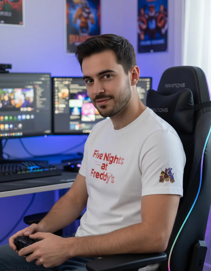 Playera Five Nights At Freddy's Gamer Streaming Ps5 Pc