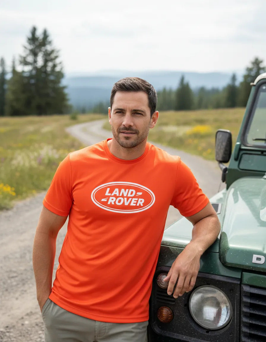 Playera Deportiva Land Rover Camioneta Coche Vehículo Autos