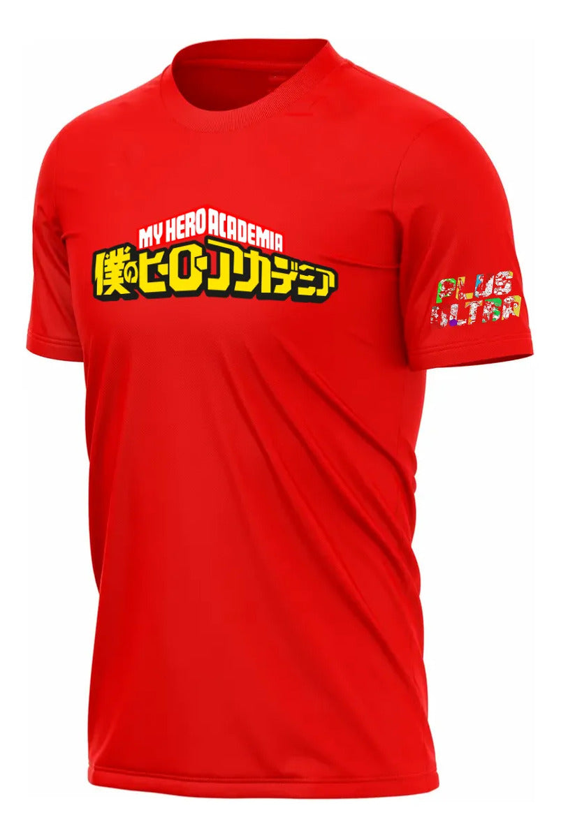 Playera Deportiva My Hero Academia All Might Bakugo Anime