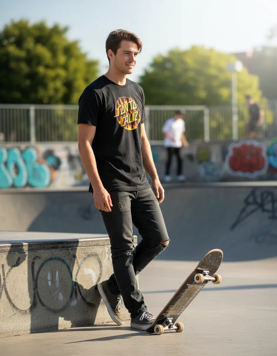 Playera Santa Cruz Skate Skateboard
