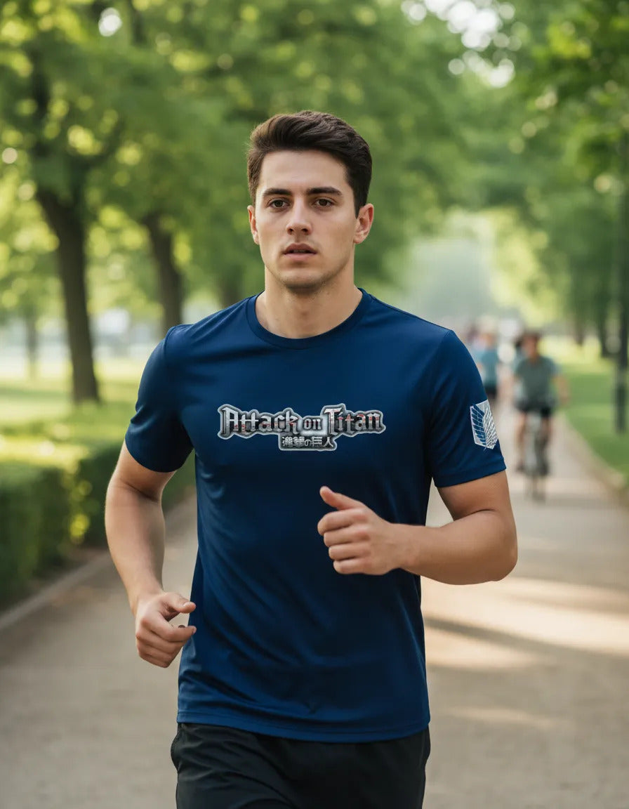 Playera Deportiva Attack On Tittan Shingeki No Kyojin Anime