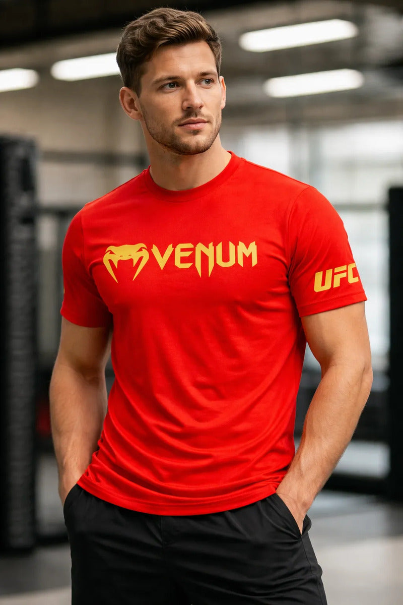 Playera Venum Ufc Classic Mma Box Muay Thai Kb Bjj