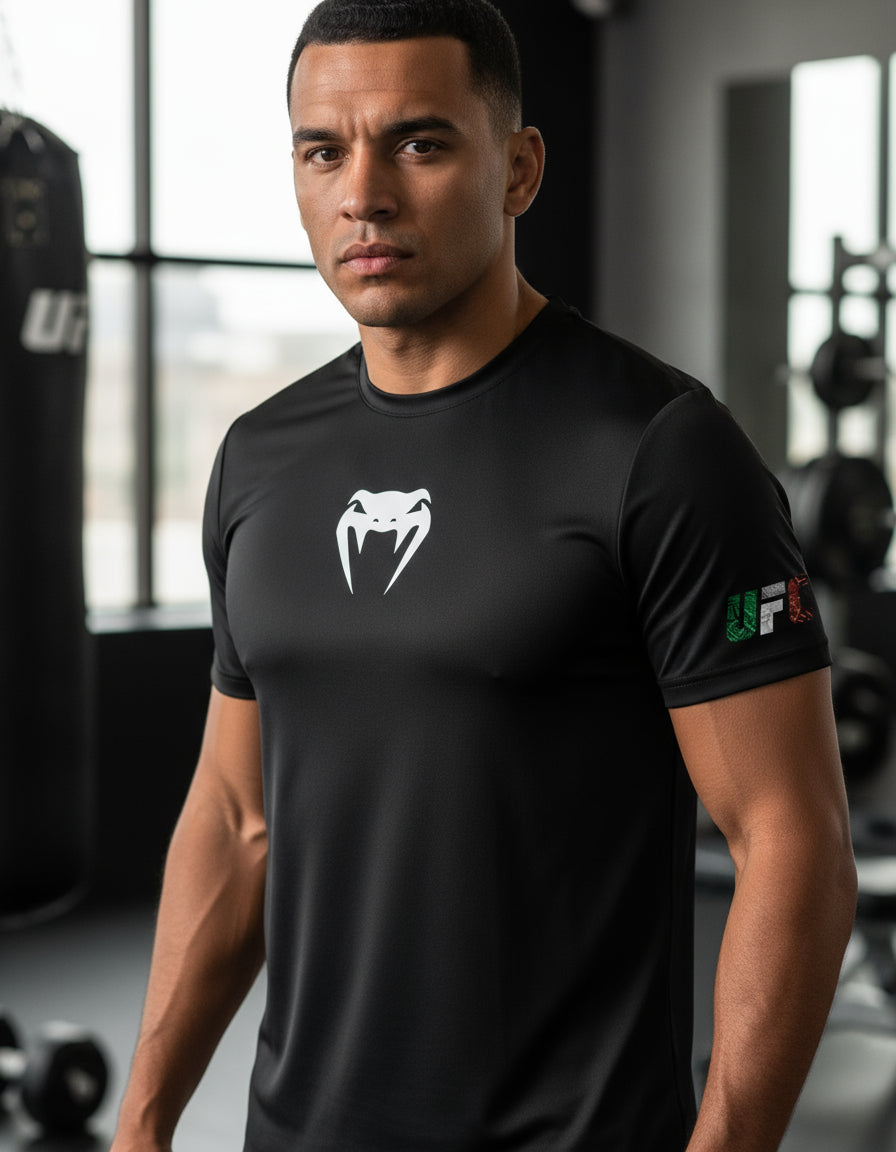 Playera Algodón Venum Ufc War Mma Box Muay Thai Kick Boxing