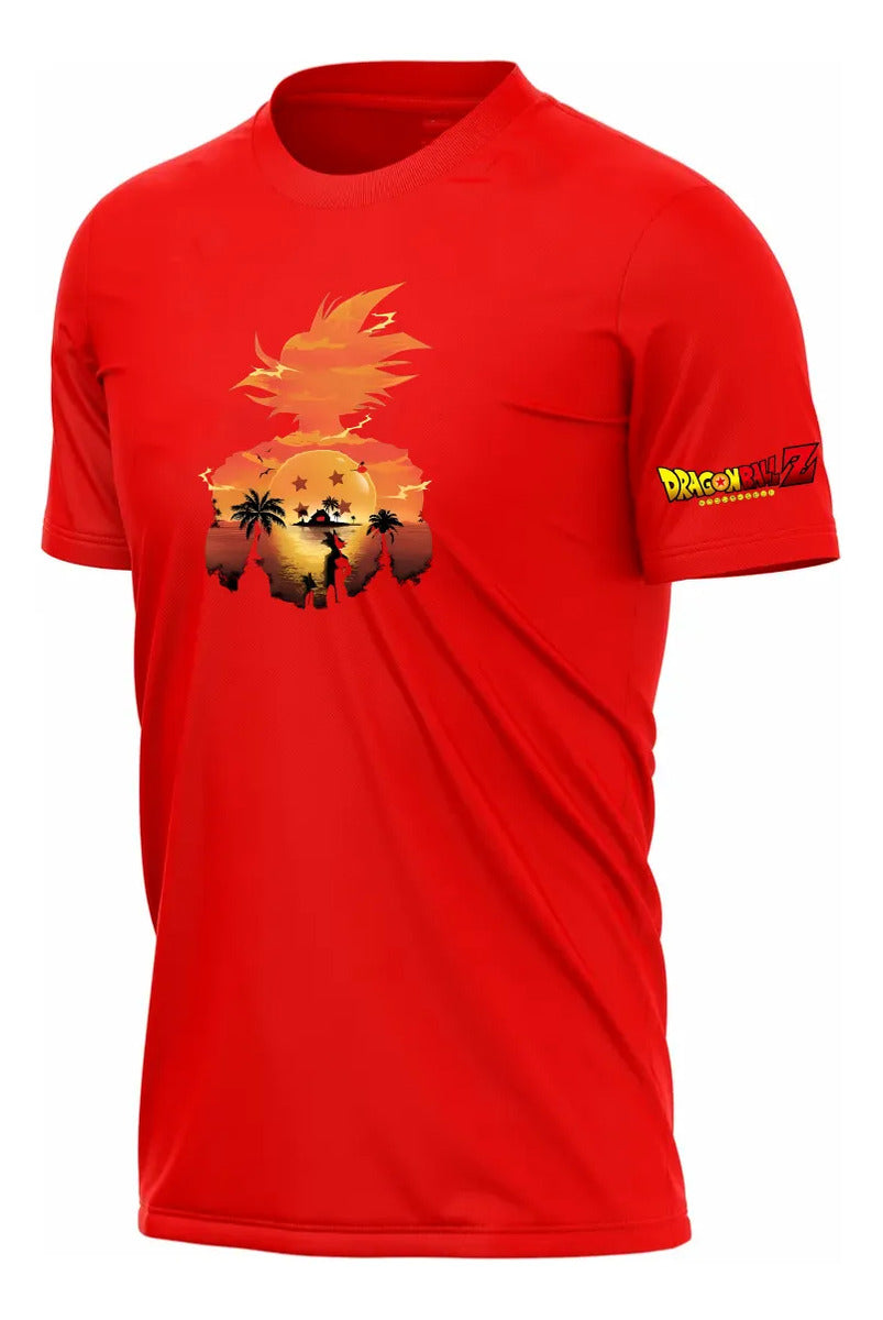 Playera Deportiva Goku Dragon Ball Z Anime Vegeta Gohan Dbz