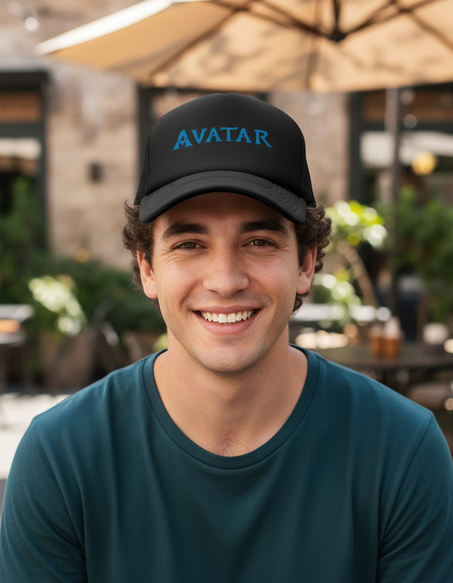 Gorra Avatar Negro Ajustable Avatar