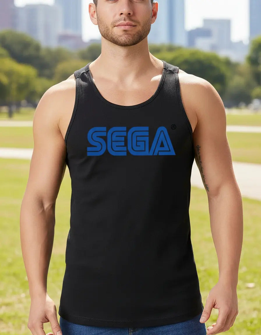 Playera Sin Mangas Sega Videojuegos Gaming Consola Retro