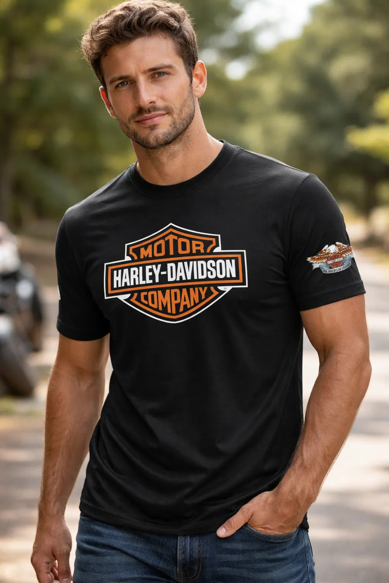 Playera Harley Davidson Moto Motociclismo